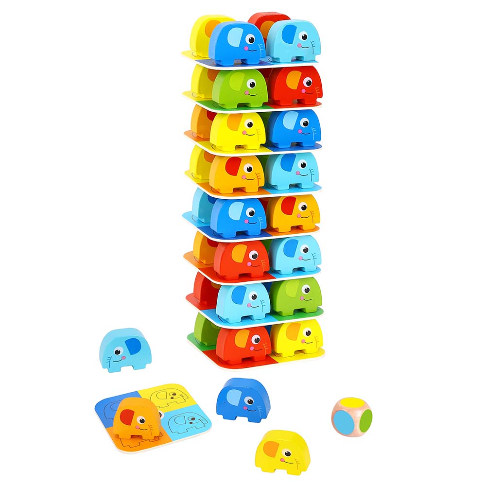 TookyToy - Elephant Stacking Game