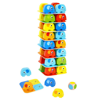 TookyToy - Elephant Stacking Game