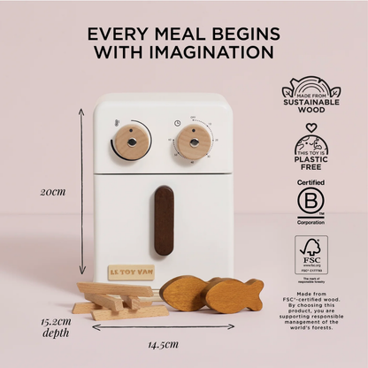 Le Toy Van - Wooden Air Fryer & Playfood