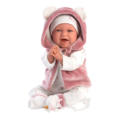 Llorens - Baby Girl Doll with Clothing & Accessories: Mimi - 42cm