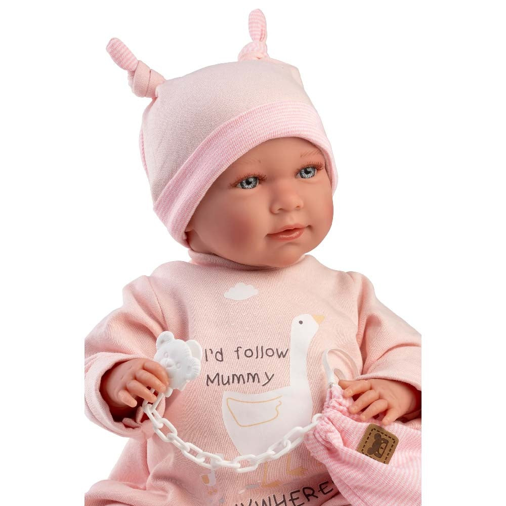 Llorens - Baby Girl Doll with Crying Mechanism, Clothing & Accessories: Mimi - 42cm