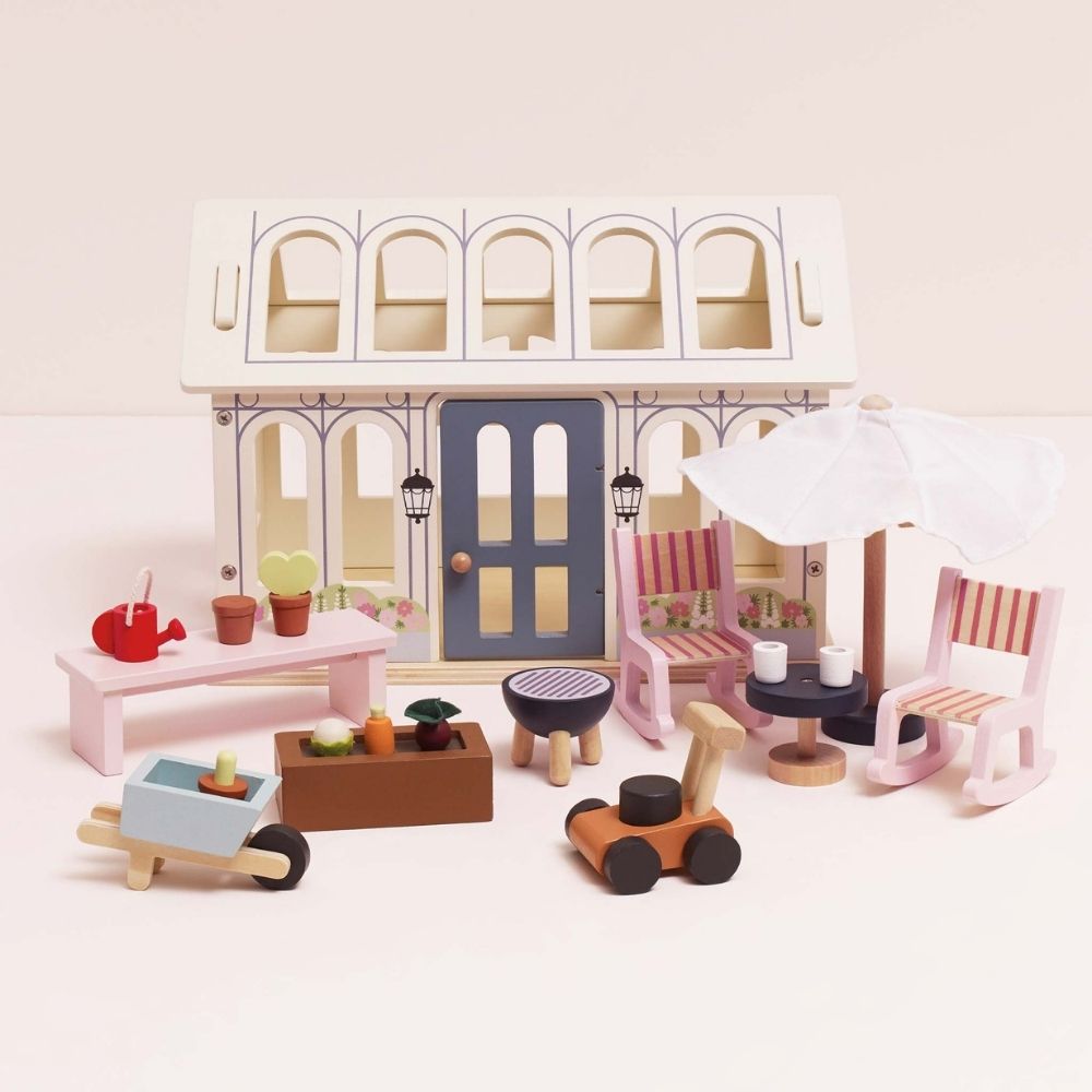 Le Toy Van - Dolls House Furniture: Conservatory - 5pcs