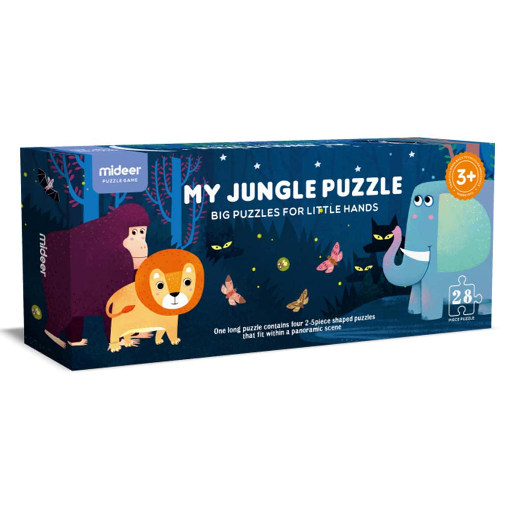 Mideer - Floor Puzzle - My Jungle - 28pcs