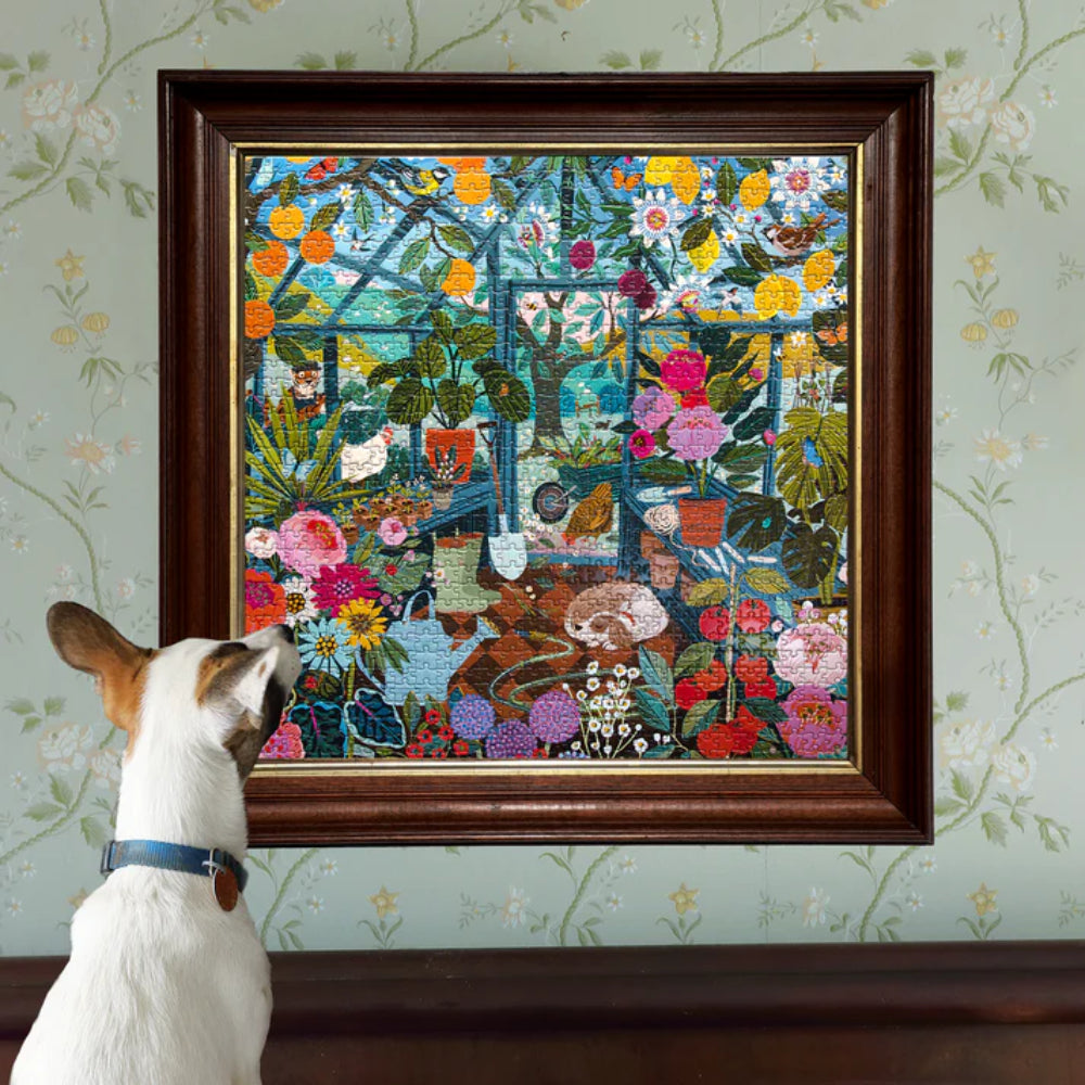 eeBoo - English Greenhouse 1000 Piece Square