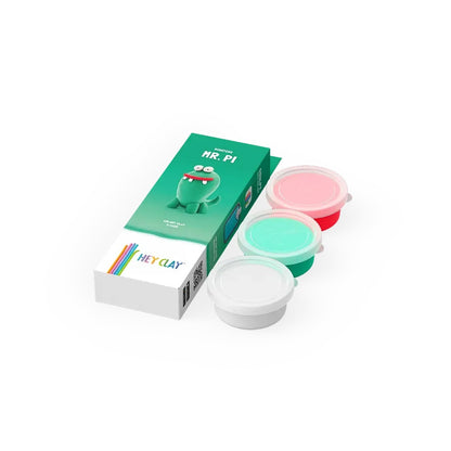 Hey Clay - Modelling Air-Dry Clay with Fun Interactive App - Pi, series Monsters, 3 cans-**