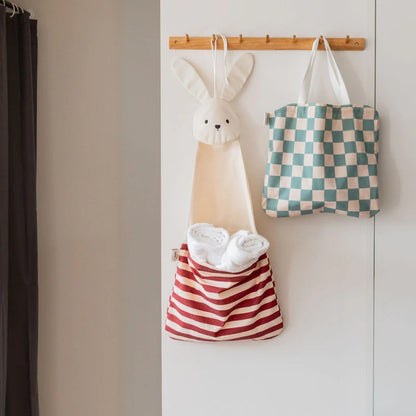 Play&Go - 2-in-1 Wall Storage & Tote Bag - Bunny