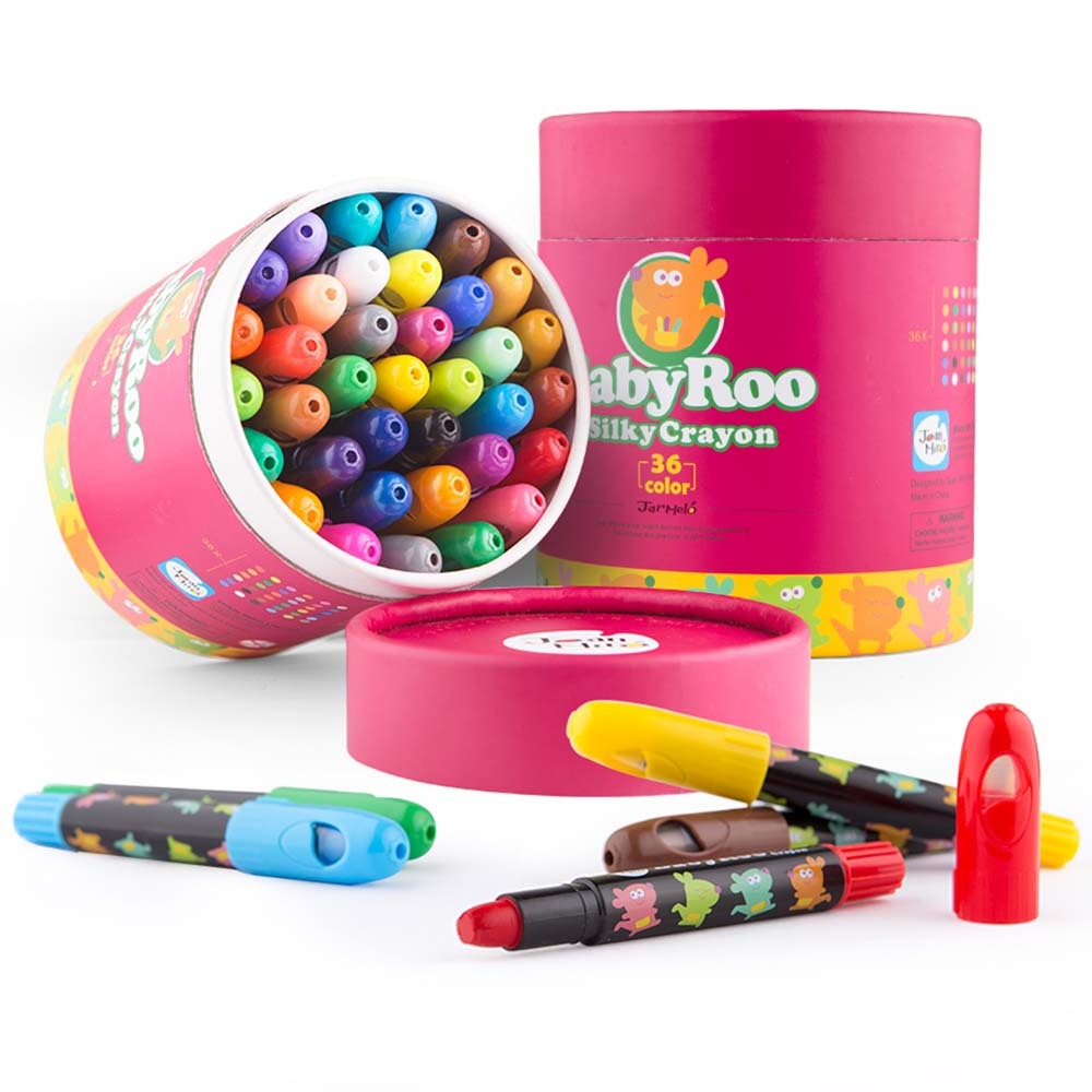 Jar Meló - Twistable Silky Crayons - Washable - 36 Colours