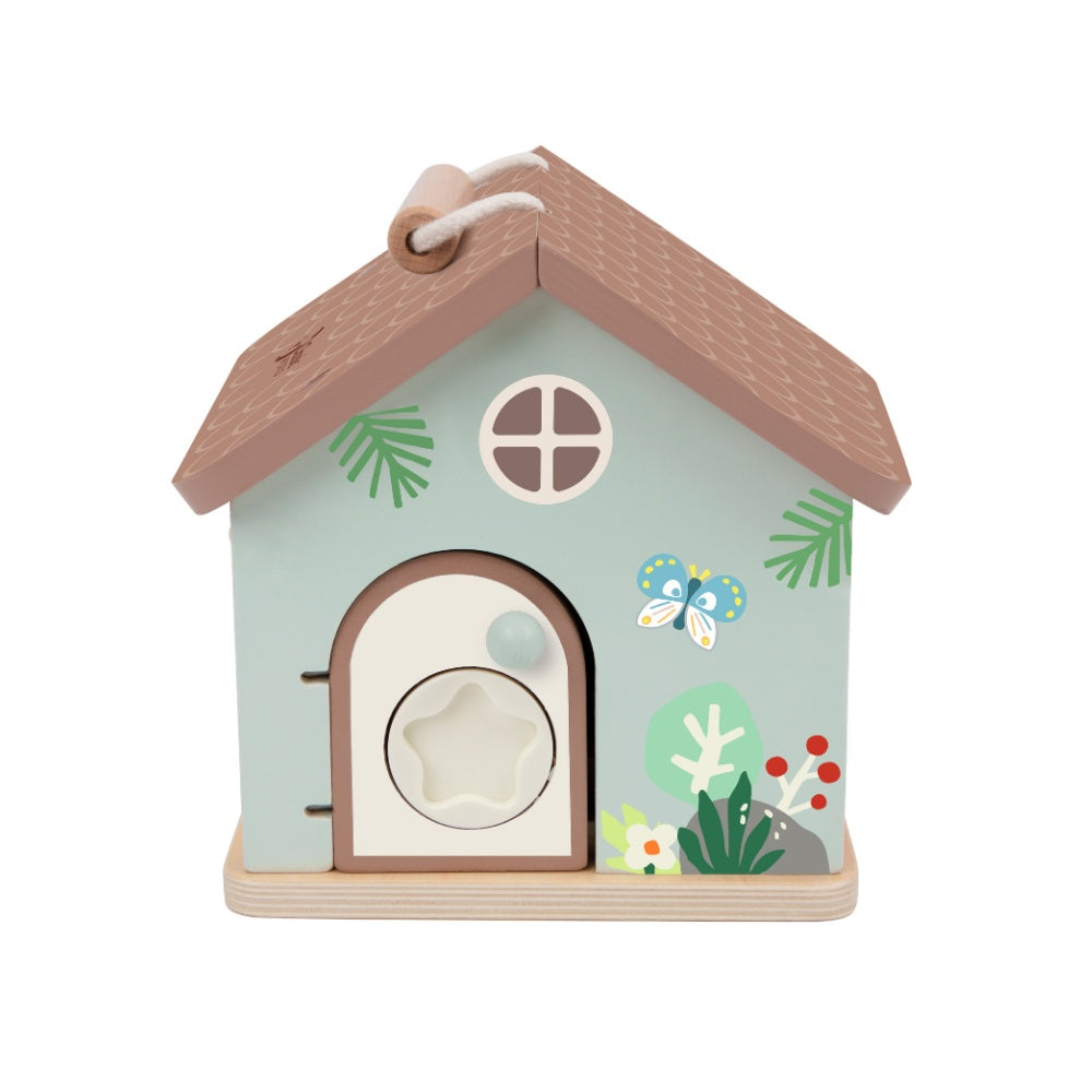 Classic World - Play & Learn - Wooden Locking House
