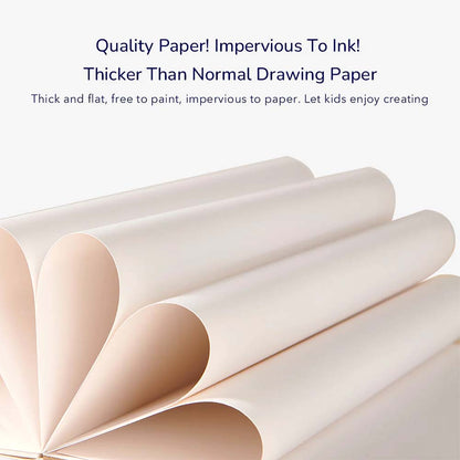 Mideer - Drawing Doodle Book Kraft Paper