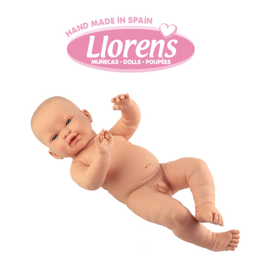 Llorens - Anatomically Correct Baby Boy Doll: Hugo - 45cm