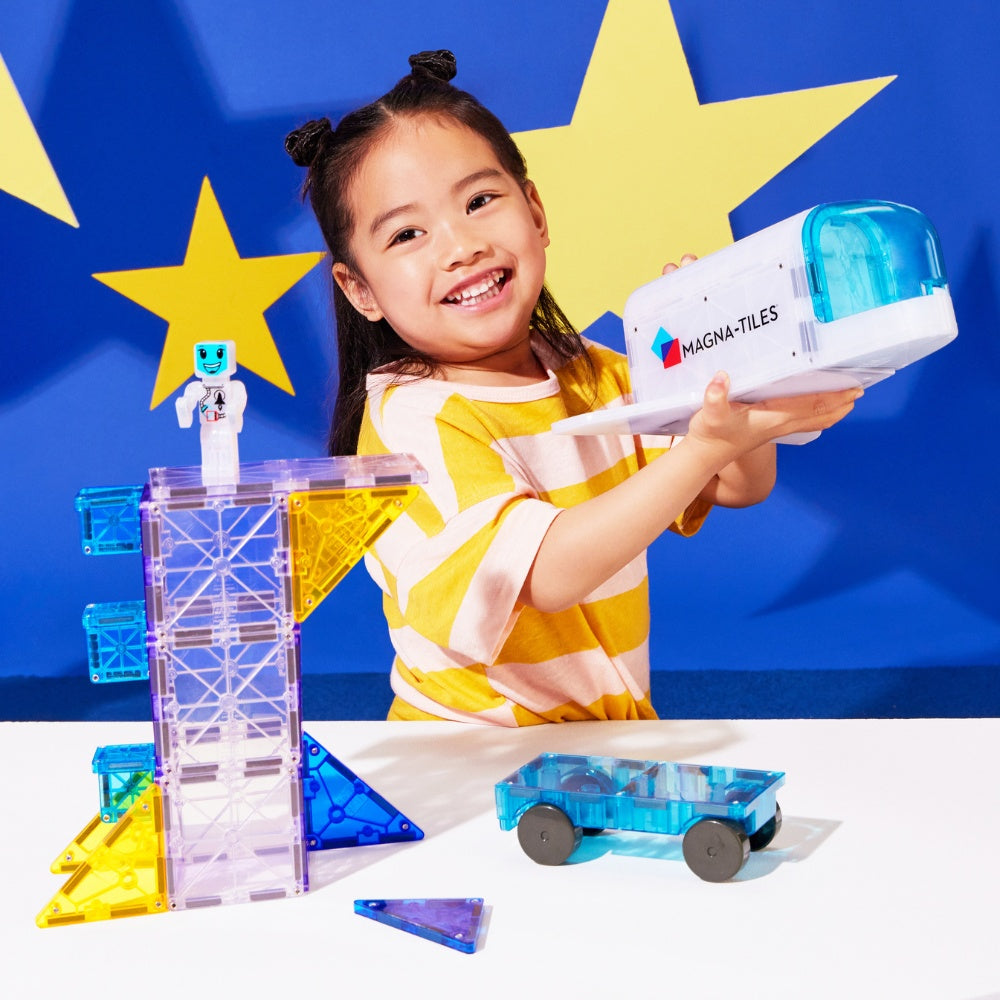 Magna-Tiles - Magnetic Construction Set - MagneticSpace - 32pcs