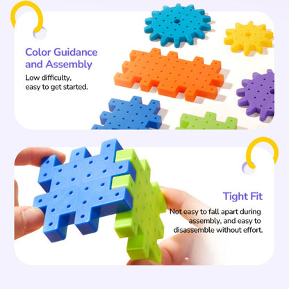 Mideer - Electrogear Electric Gear Building Block Set - 64 Pieces