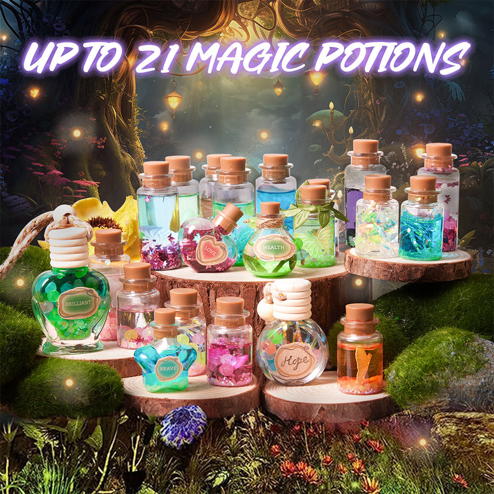 Jar Meló - Magical Potions Making Kit - DIY Fairy Potion Bottles Craft Activity