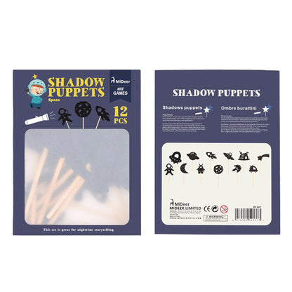 Mideer - Space Shadow Puppets Set