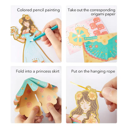 Mideer - Paper Craft Colouring Cards - My Fashion Showcase
