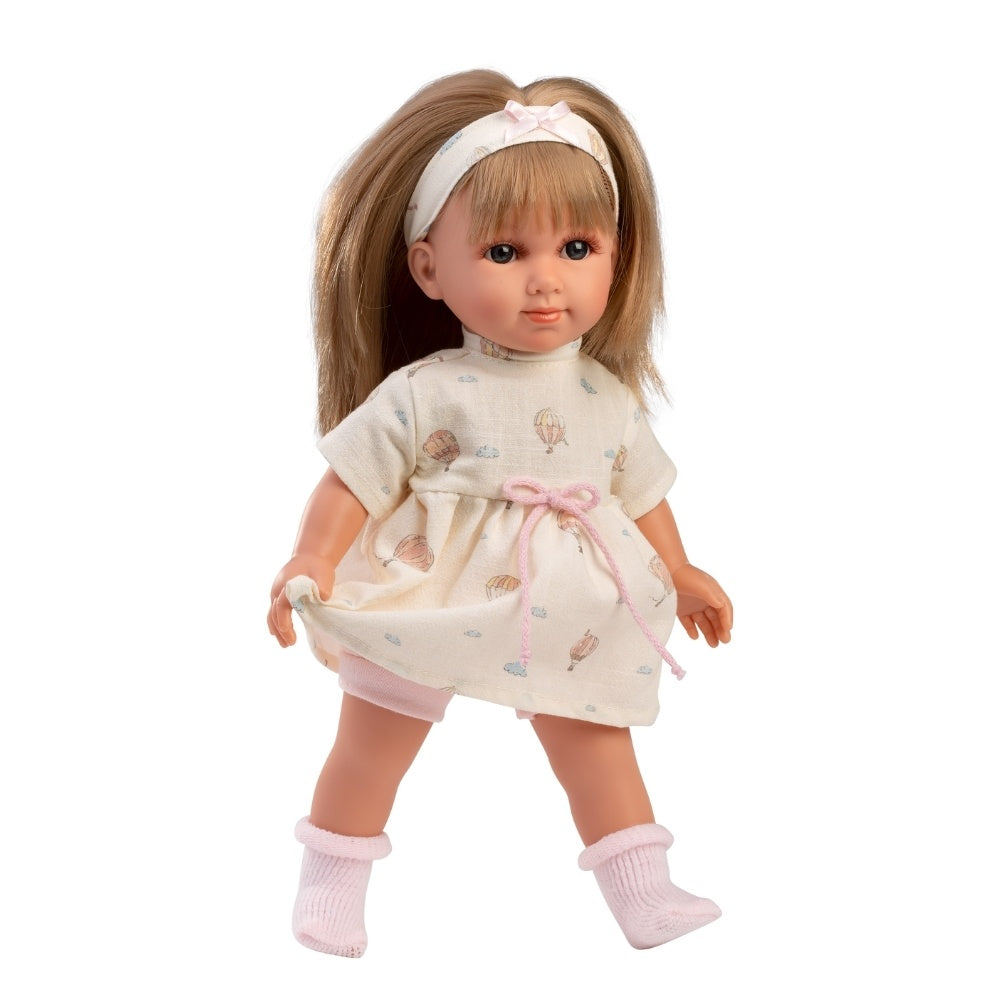 Llorens - Baby Girl Doll with Outfit & Accessories: Elena - 35cm