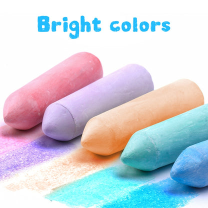 Jar Meló - Sidewalk Chalk - Washable & Non-Toxic - 15 Colours 20pcs