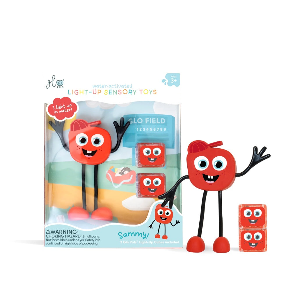 Glo Pals - Water Activated Light-Up Sensory Toys - Sammy