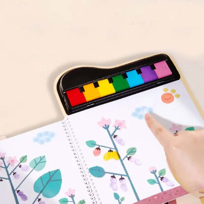 Jar Meló - Finger Painting Art Set - A Lively Forest