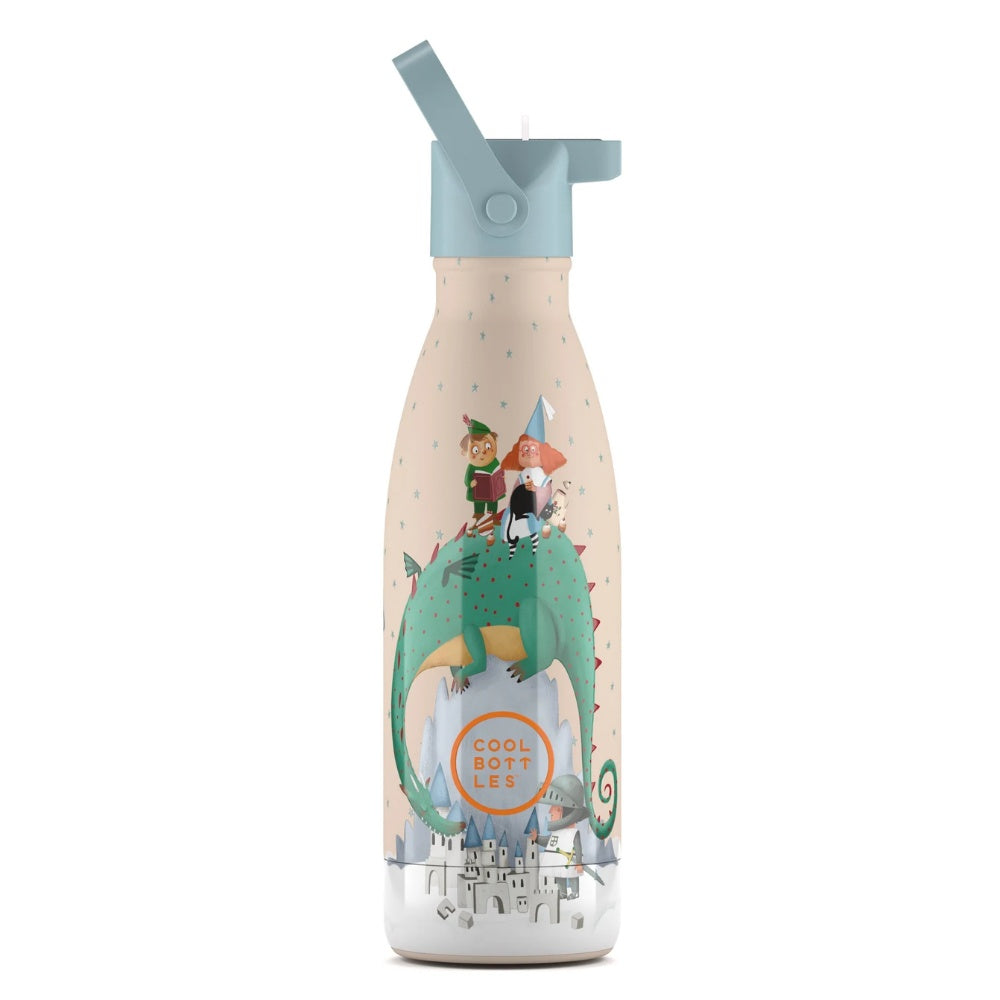 Cool Bottles - Kids Triple-Insulated Water Bottle - Dragon Dreams 350ml