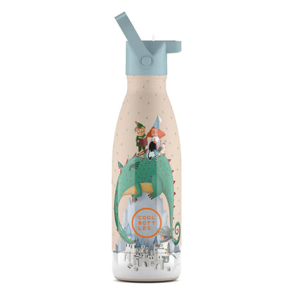 Cool Bottles - Kids Triple-Insulated Water Bottle - Dragon Dreams 350ml