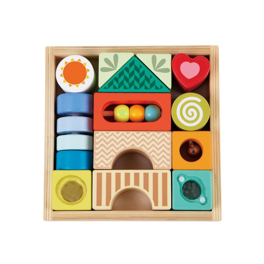 Classic World - Sensory Exploration Blocks - 14pcs