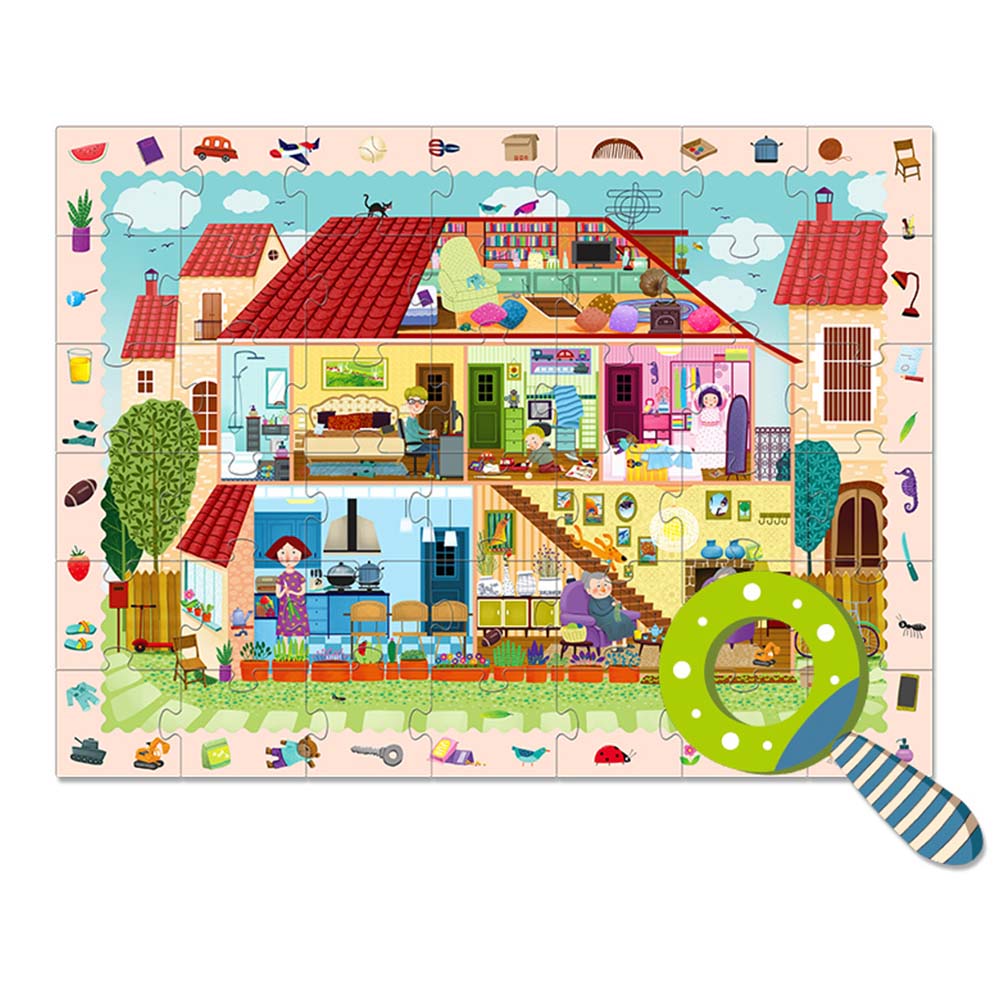 Mideer - Puzzle - Detective In Room - 42pcs
