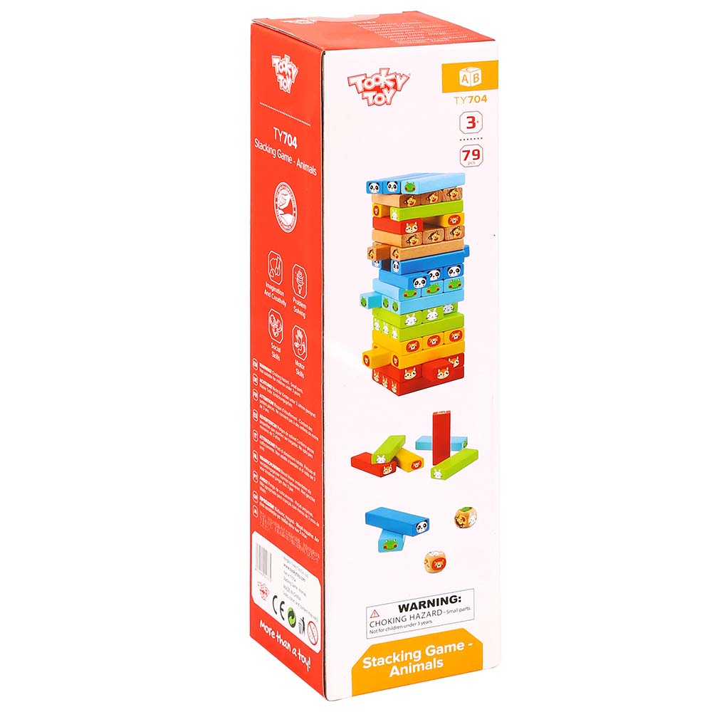 TookyToy - Stacking Game - Animals - Motherhood