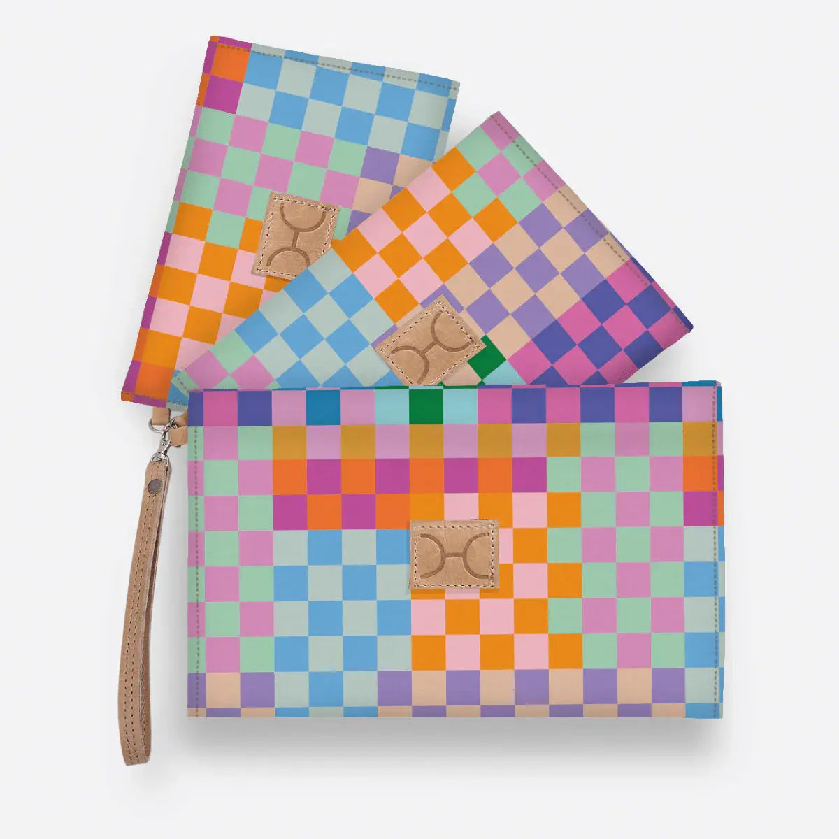 Thandana Accessory Pouches 3in1 – Laminated Fabric Travel Set Thandana