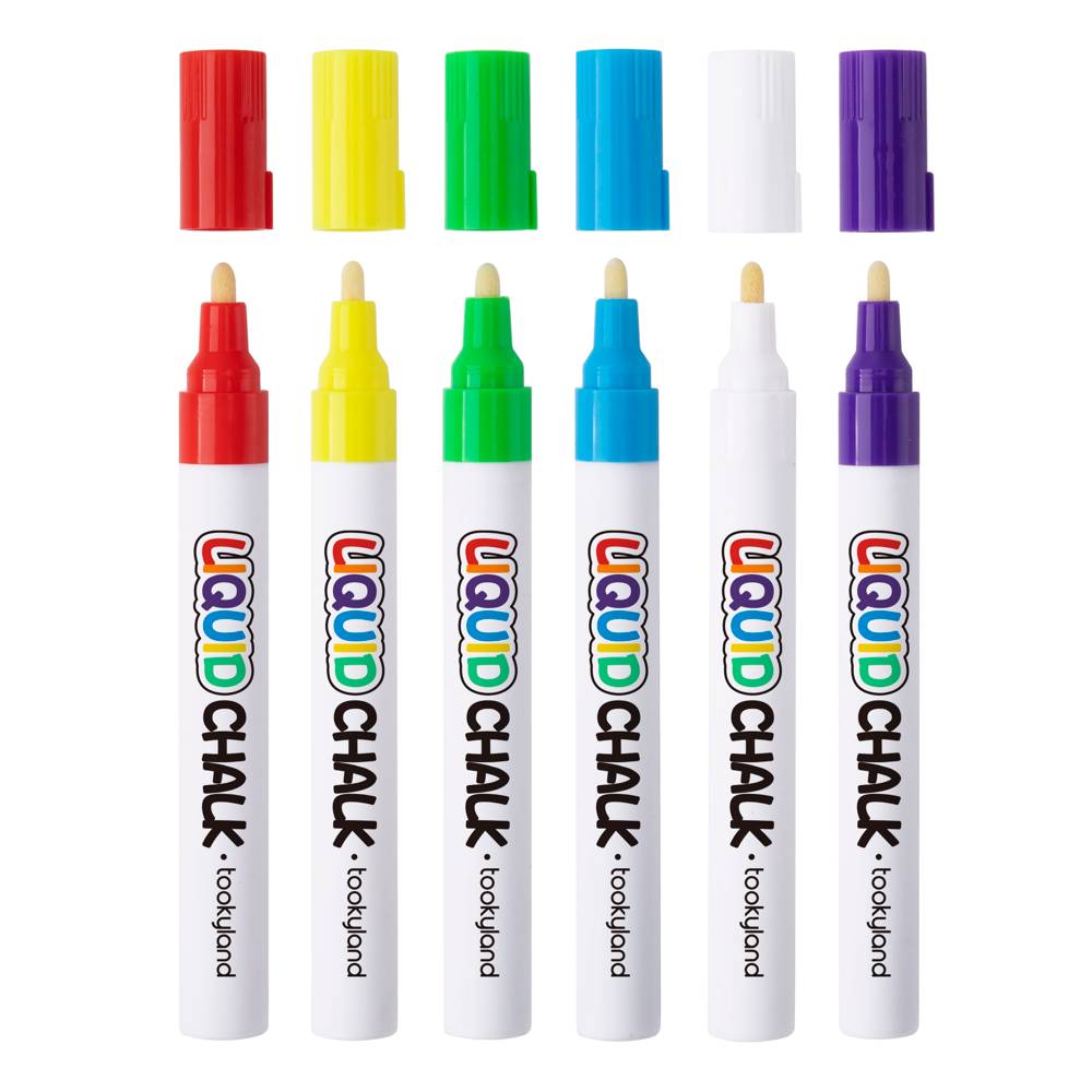 TookyToy - Liquid Chalk - 6 Colours - Motherhood