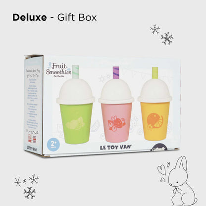 Le Toy Van - Wooden Take Away Smoothie Trio - 3pcs