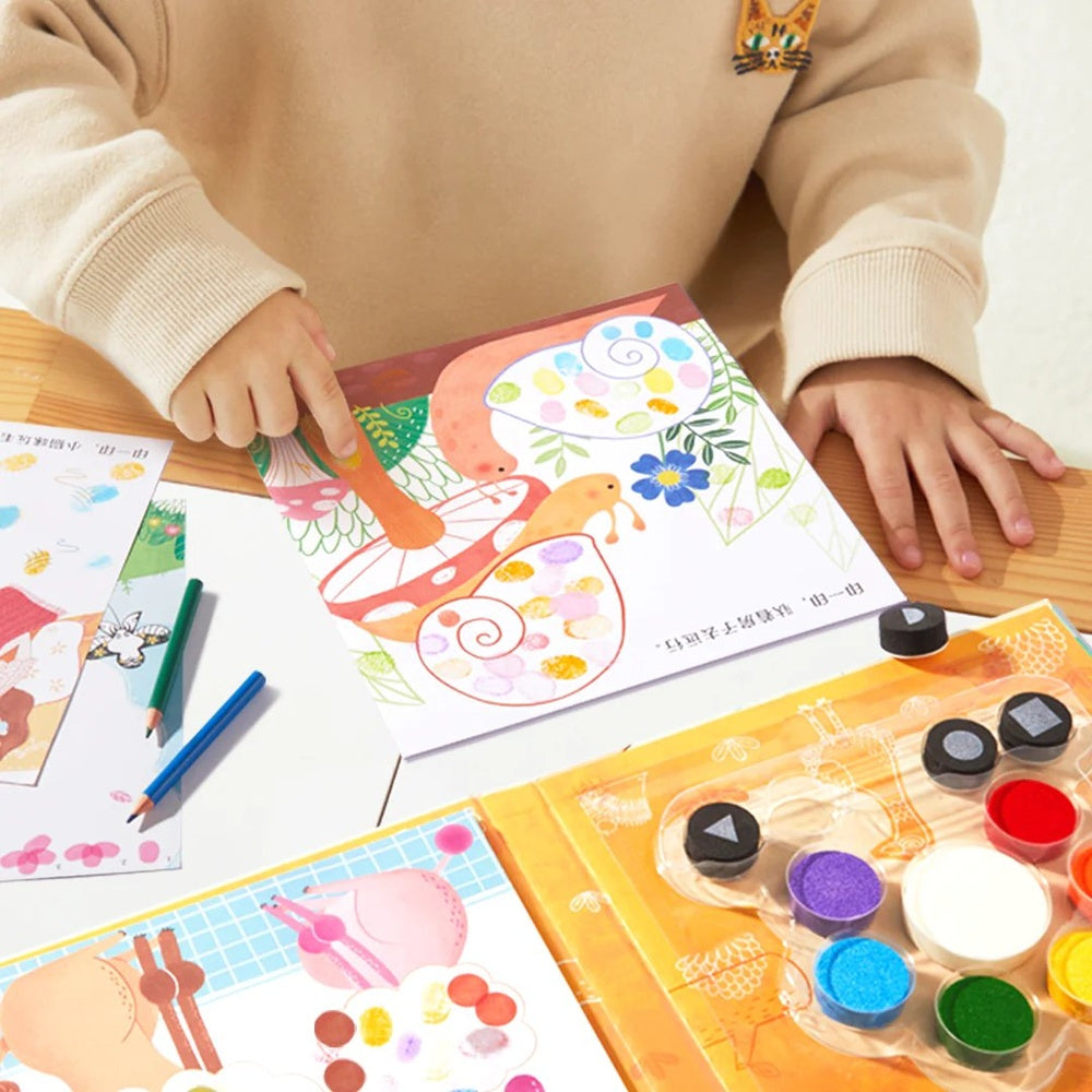 Mideer - Creative Finger Paint Kit - City Wander