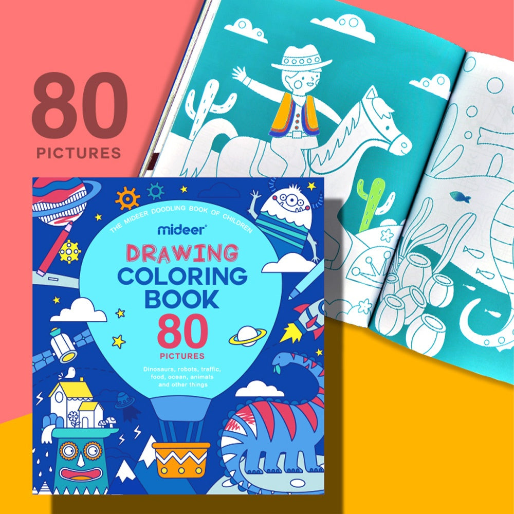 Mideer - Colouring book - Balloon Adventure
