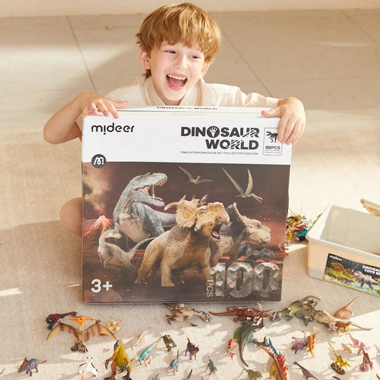 Mideer - Dinosaur World - 100 Pieces - Motherhood