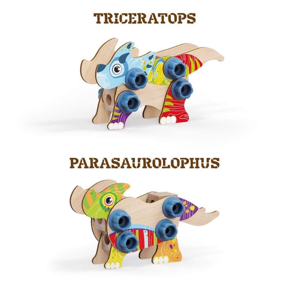 Quercetti - Play Bio Wood Dino