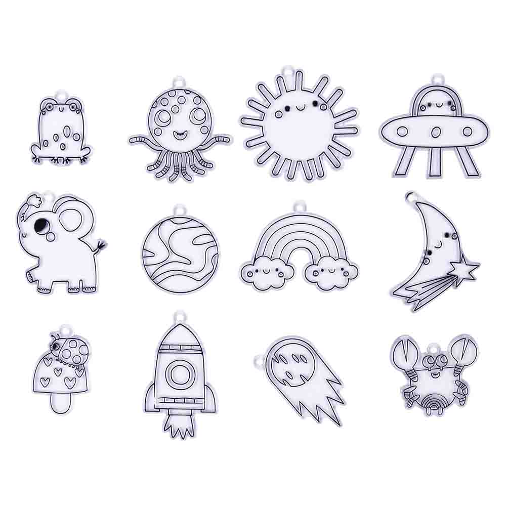 TookyToy - Window Art Kit Animal World - Motherhood