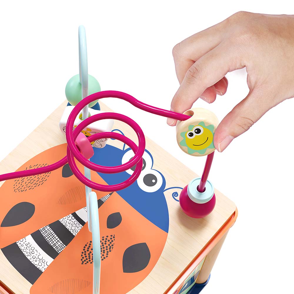 TopBright - Insect-Themed Play Cube Activity Toy