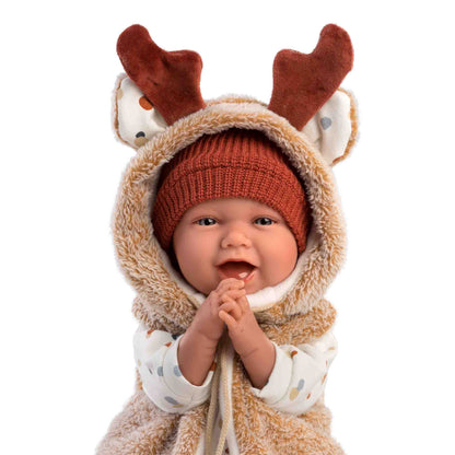 Llorens - Baby Girl Doll with Laughing Mechanism & Outfit: Mimi - 42cm