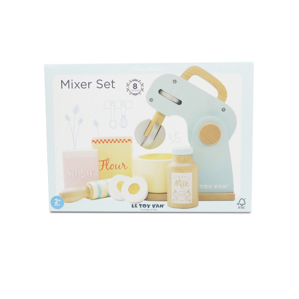 Le Toy Van - Wooden Bakers Mixer Set - 8pcs