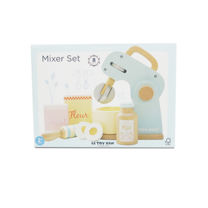 Le Toy Van - Wooden Bakers Mixer Set - 8pcs