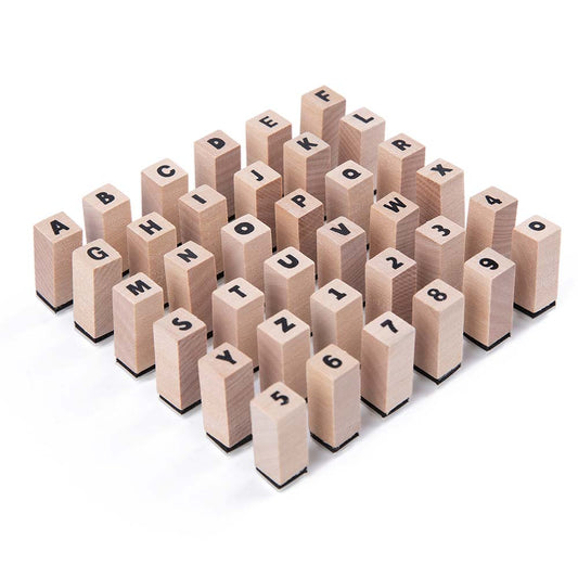 TookyToy - Stamp Set Alphabet