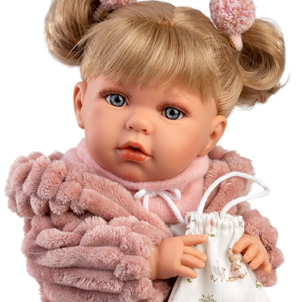 Llorens - Baby Girl Doll with Crying Mechanism, Clothing & Accessories: Julia - 42cm