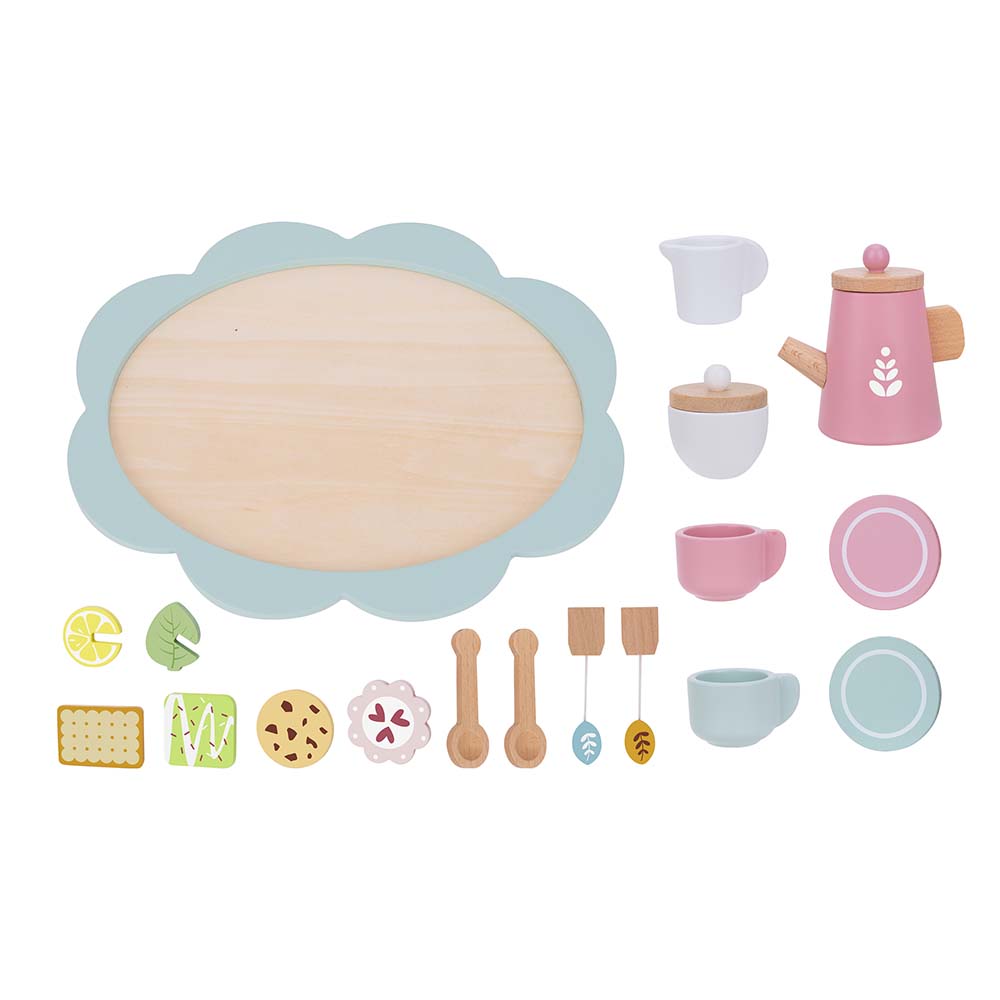 TookyToy - Pretend Play Afternoon Tea Toy Set - Motherhood