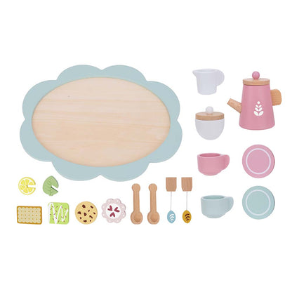 TookyToy - Pretend Play Afternoon Tea Toy Set - Motherhood