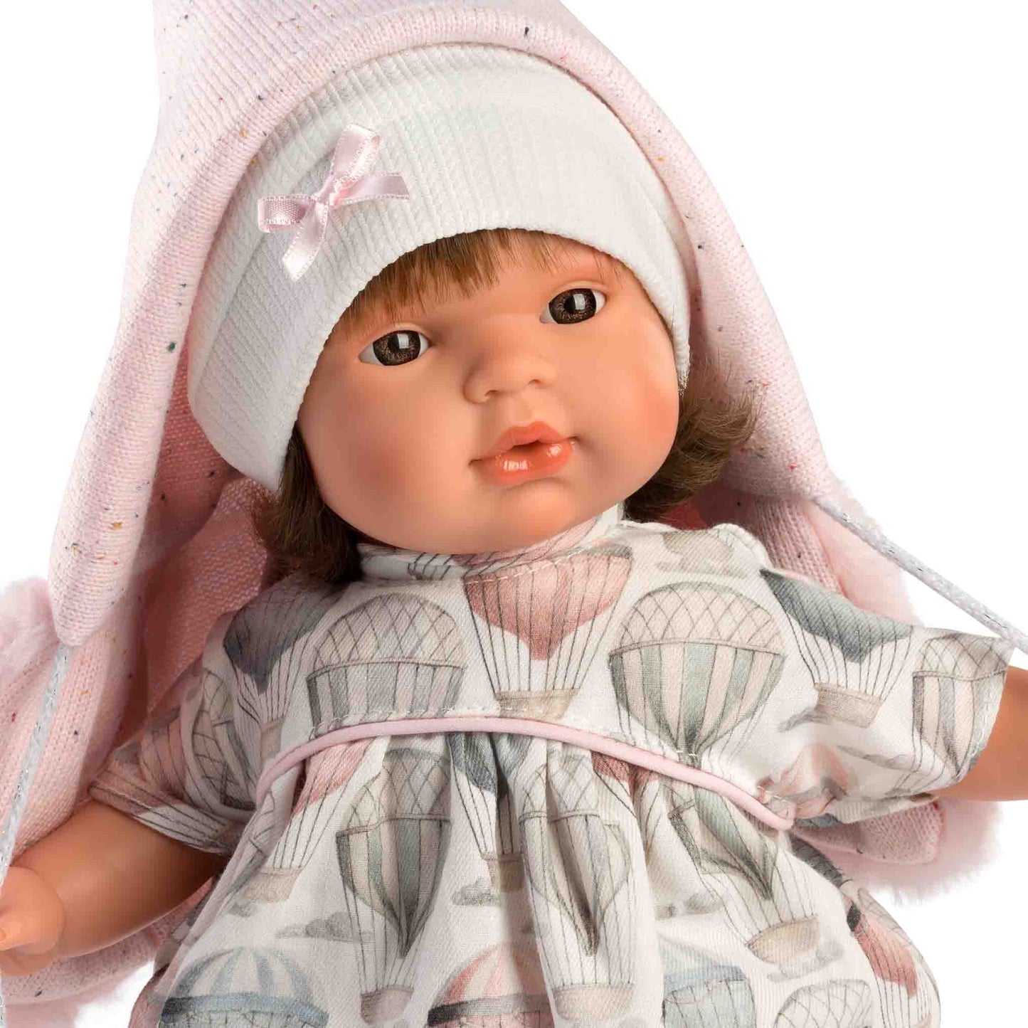 Llorens - Baby Girl Doll with Crying Mechanism, Clothing & Accessories: Lola - 38cm - Motherhood