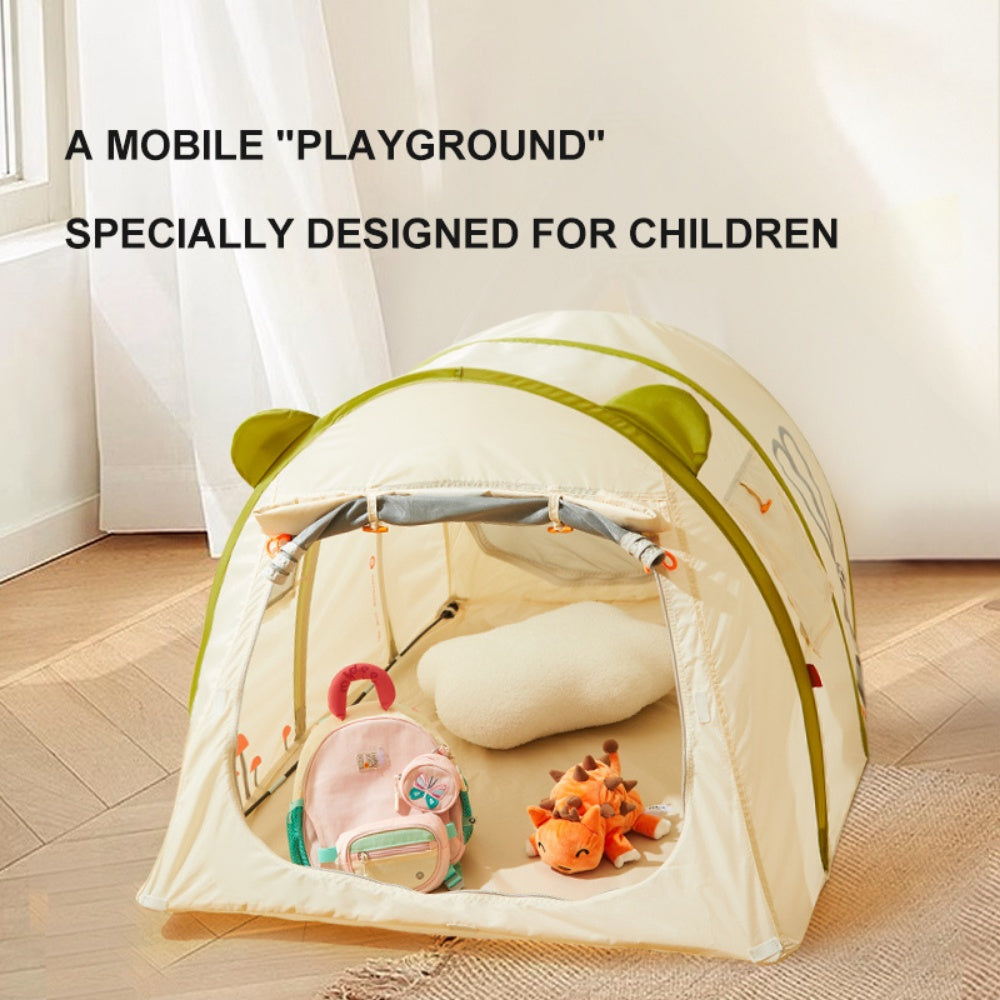 Mideer - Kids Portable Play Tent with Easy Assembly - Deer Camp Party