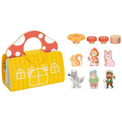TookyToy - Little Red Riding Hood Story Box Play Set