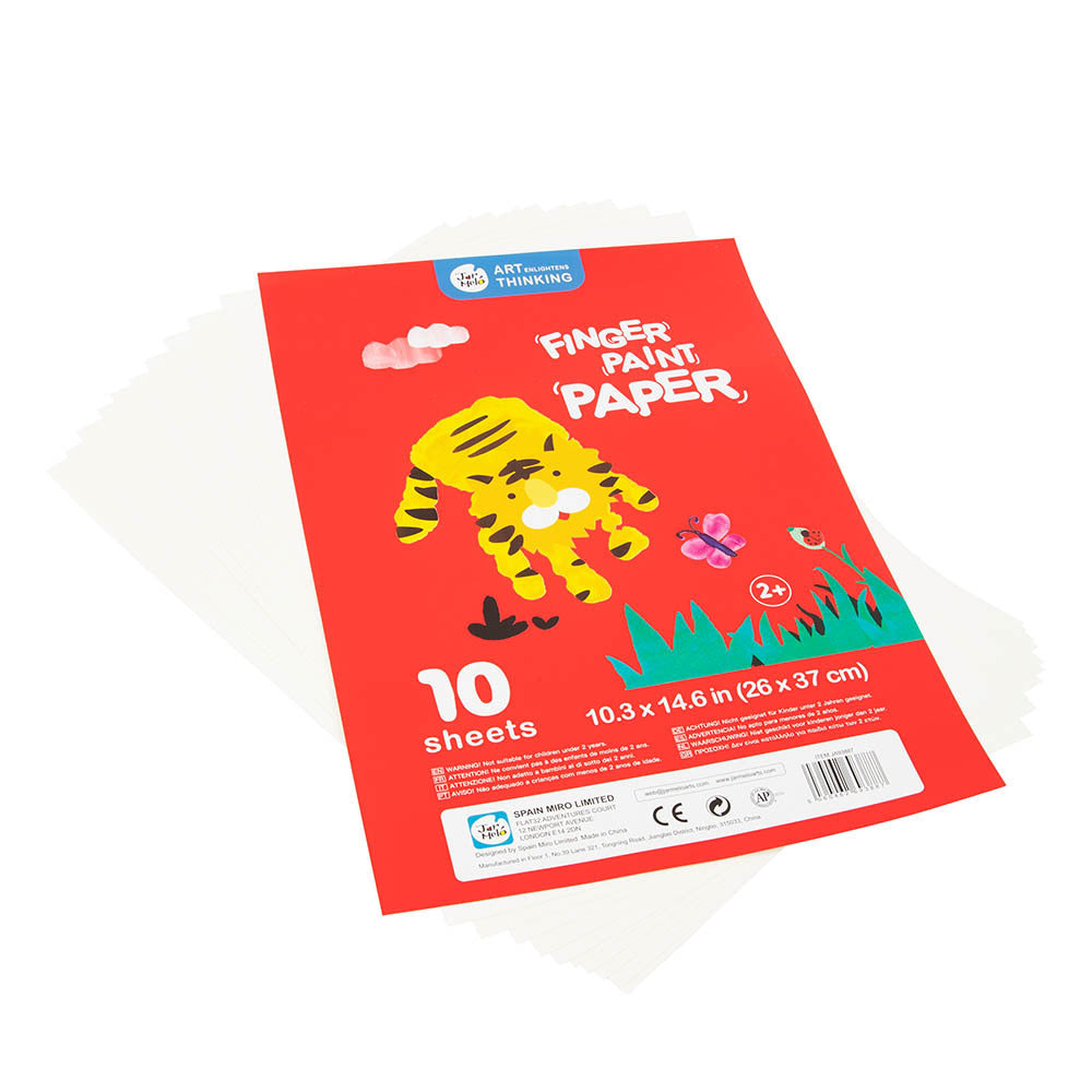 Jar Meló - Finger Paint Art Paper - 10 Sheets - 26x37 cm