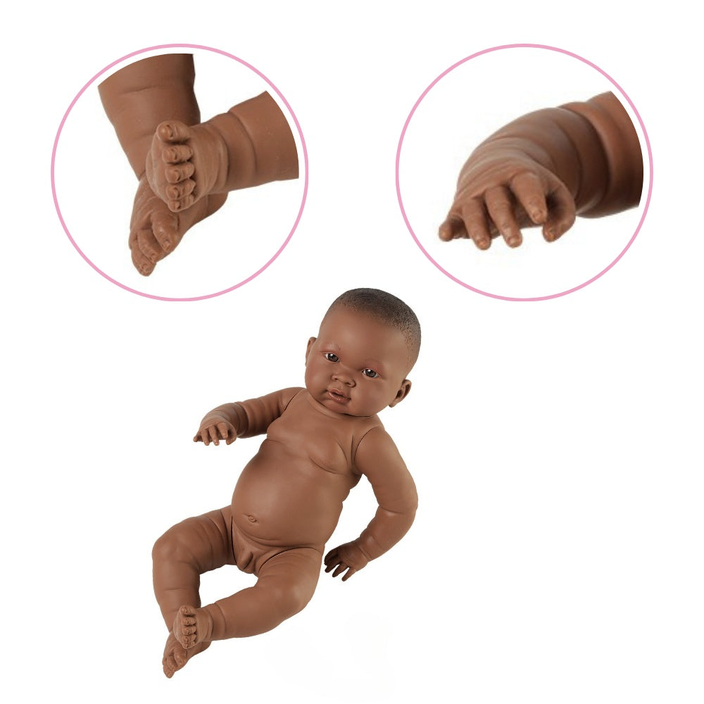 Llorens - Anatomically Correct Baby Boy Doll: Noe - 45cm