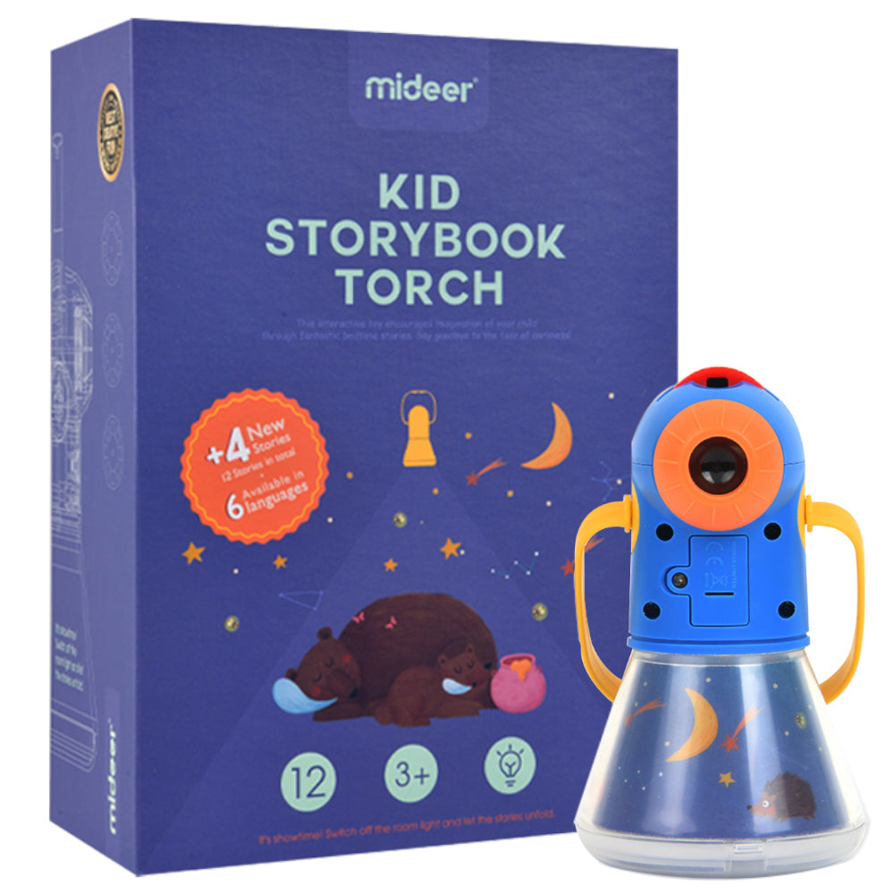 Mideer - Children's Storybook Torch with 12 Stories